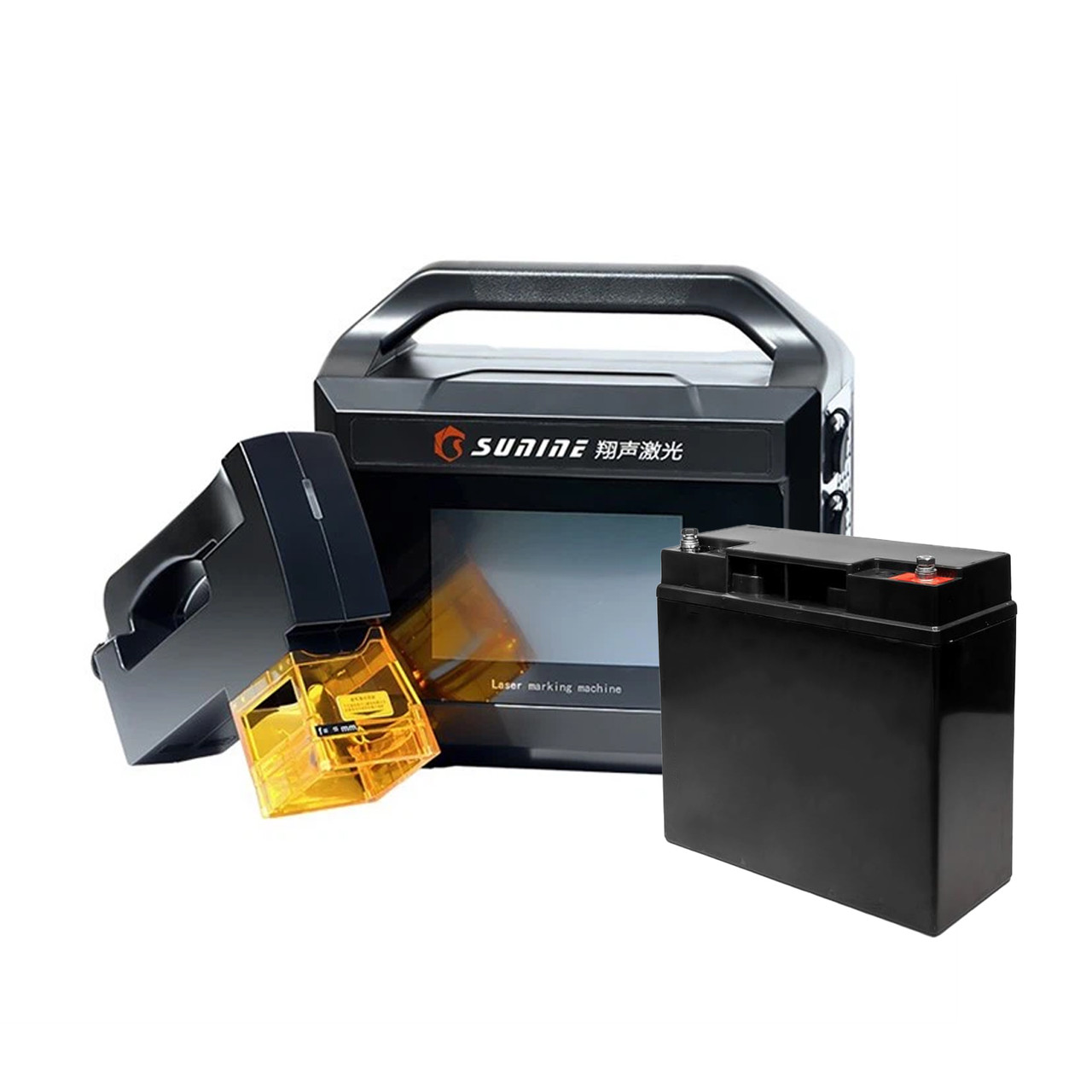 Ручний лазерний маркувальник LD10i-BII з акумулятором, фото 1