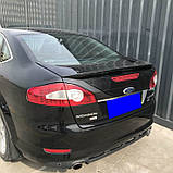 Емблема напис Mondeo для Ford (2000-2014р) Хром 195х17 мм (на скотчі) 1S7142528AA, фото 4