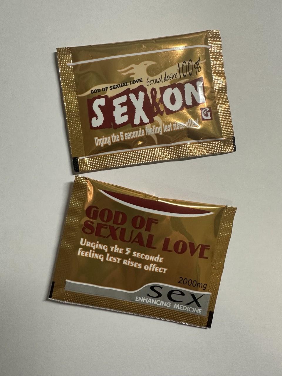 Збудливий жіночий порошок SEX&ON, 1 пакетик 2000 mg