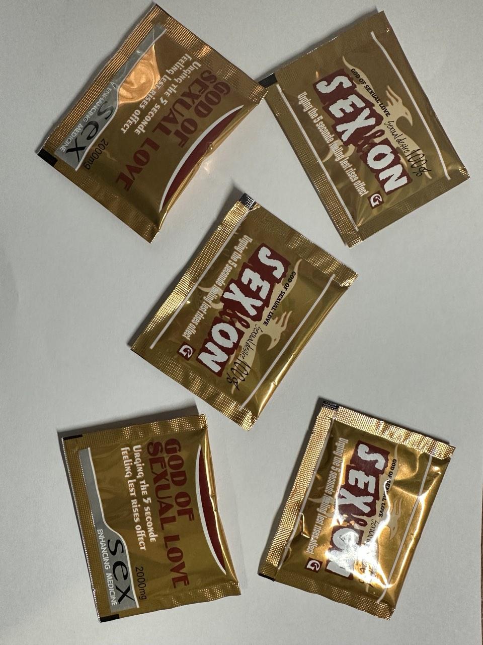 Збудливий жіночий порошок SEX&ON, 2 пакетики по 2000 mg