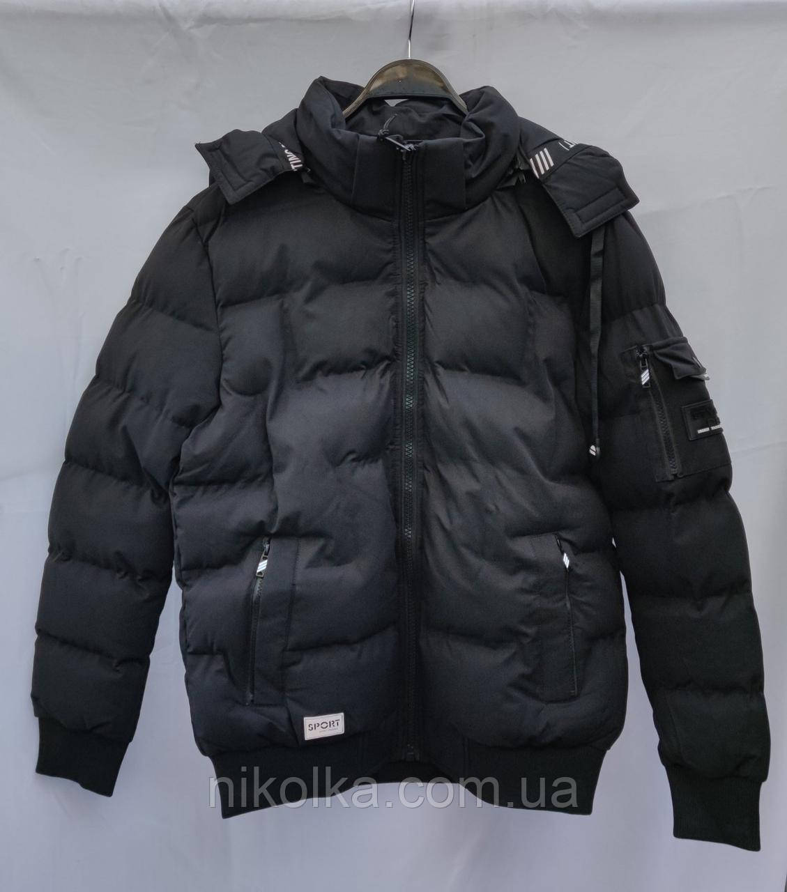 Куртка утеплена чоловіча оптом, S-2XL рр., арт. Si-RYM7953-1