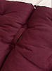 Подушка для стільців (50x120х8 см) подвійна Decorator Мальмо колір бордовий 84-124, фото 6