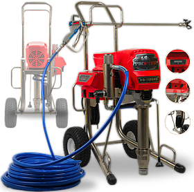 Поршневий безповітряний апарат для шпаклівки Profter HB-1595 (Hvban) (230 бар 9 л/хв 4,5кВт) HVBAN