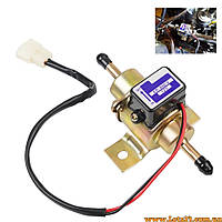 Паливний насос низького тиску дизель бензин бензонасос карбюраторний електричний EP-500 12V для карбюратора дизеля 12в