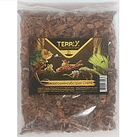 Пресований кокосовий ґрунт для тераріуму Chips чипси великі 2 л TerriX