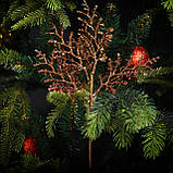 Гілка декоративна Yes! Fun Корал 26 см бронза глітер, фото 2