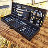 Набір шампурів у дерев'яному кейсі "Ворон", фото 2