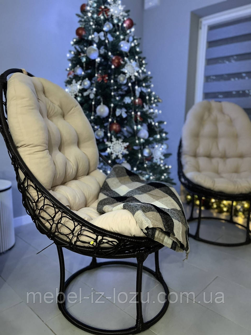 Набір з Ротанга Relax -Коричневий, фото 1