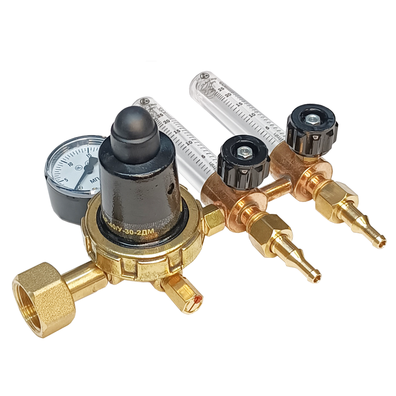 Редуктор універсальний АР- 40/У-30-2ДМ-2 c 2я ротаметрами (Донмет) 6/9, фото 1