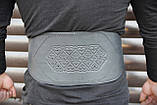 Шкіряний пояс ручної роботи, 18 см, фото 3