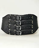 Шкіряний пояс ручної роботи, 18 см, фото 5