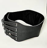 Шкіряний пояс ручної роботи, 18 см, фото 8