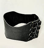 Шкіряний пояс ручної роботи, 18 см, фото 10