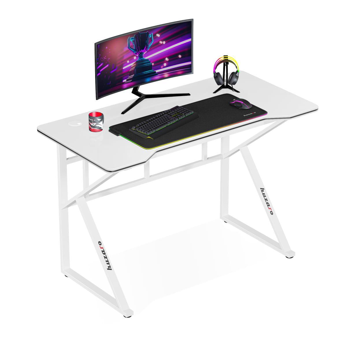 Комп'ютерний стіл HUZARO HERO 1.6 WHITE, фото 1