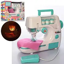 Дитяча швейна машинка Sewing Machine 7922 з педаллю керування, світло, музика, 24 см. 7922, фото 5
