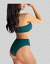 Купальник раздельный Z.Five Райана 86284 темнозеленый(В НАЛИЧИИ ТОЛЬКО 42 48 50 УКР р-ры), фото 3