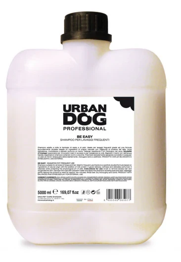 Делікатний шампунь 2 в 1 для всіх типів порід і шерсті Urban Dog Sampoo Be Easy, 5 л (65077)