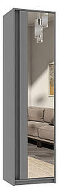 Шафа Брайт 520 з дзеркалом 2000х520х376мм Майстер Форм