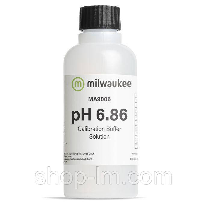 Розчин калібрувальний Milwaukee MA9006, pH 6.86 230мл, Угорщина