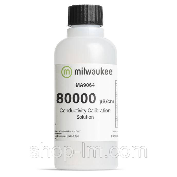 Розчин калібрувальний Milwaukee MA9064, 80,000 µS/cm 230мл, Угорщина