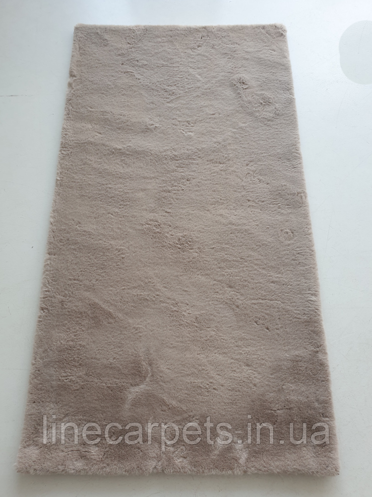 Килим ESTERA BEIGE емітація хутра на латексній основі