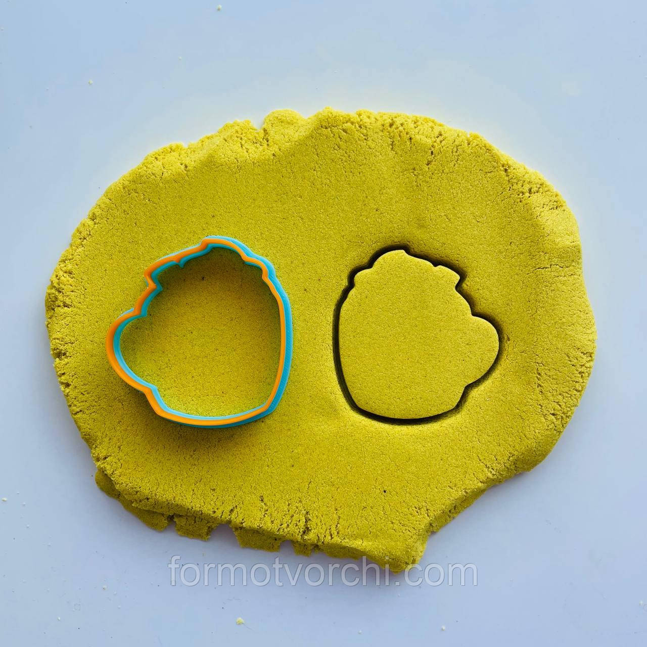 3D формочки-вырубки для пряников "Чашка з какао міні - 5,5 см"