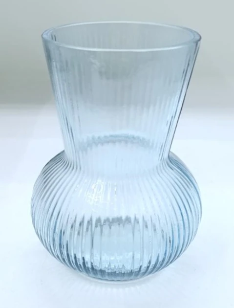 Ваза Viva Mono, 17 см, блакитна (6841682), фото 1