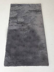 Килим ESTERA GREY сірий емітація хутра на латексній основі