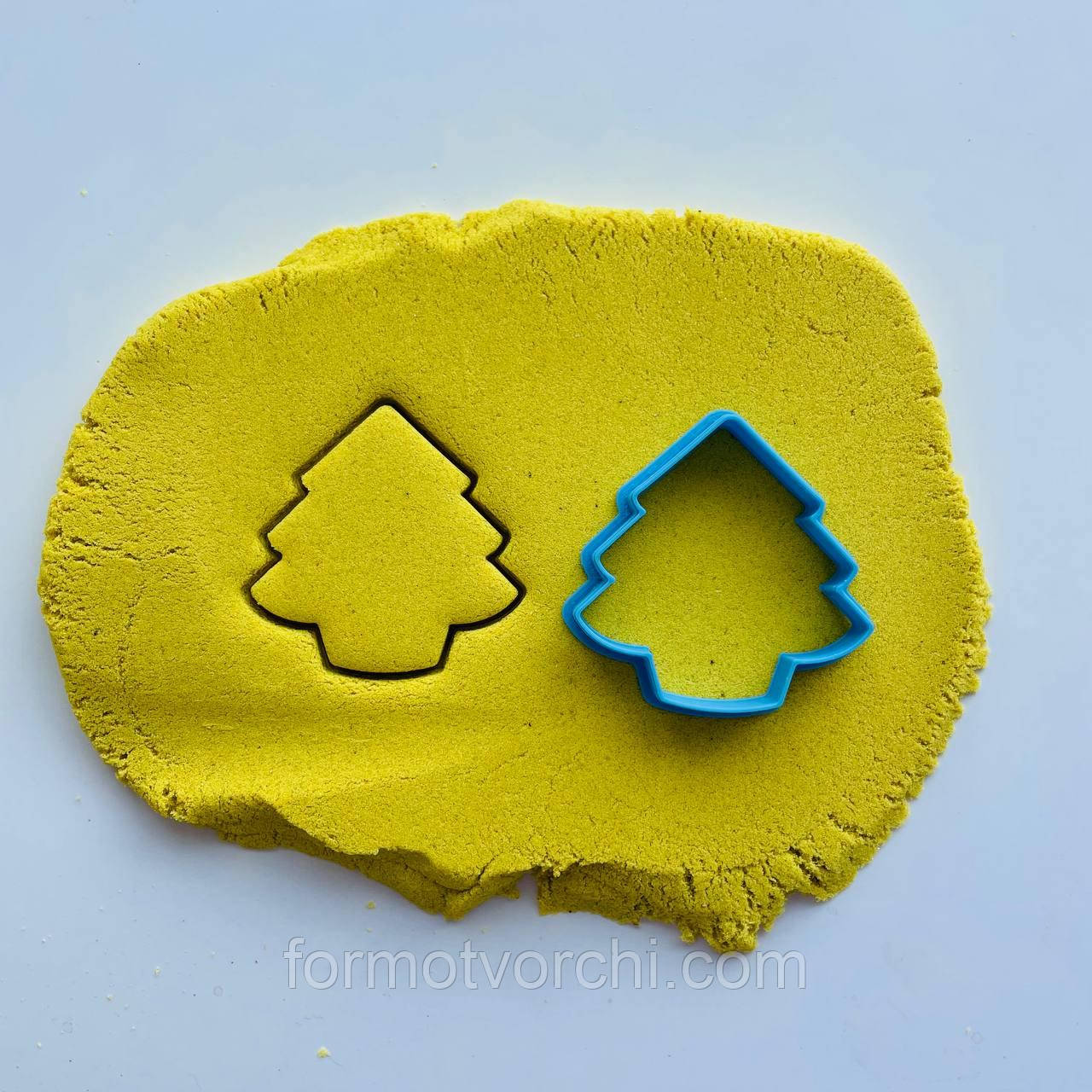 3D-формочки-вирубки для пряників "Ялинка міні 8 - 5,5 см"