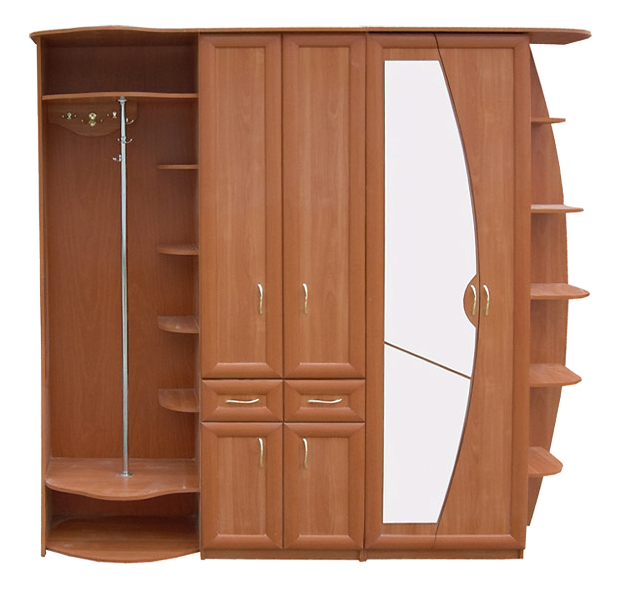 Передпокій Ізабель МДФ профіль МАКСІ МЕБЛІ Яблуня локарна (11184), фото 1