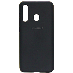 Силіконовий чохол SOFT Silicone Case для Samsung M11/A11 HQ (з логотипом) чорний
