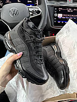 Nike Air Max 95 Sneakerboot Black Чоловічі термо кросівки Найк 95 Снікербут чорні високі термошкарпетка єврозима, фото 5