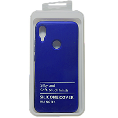 Силіконовий чохол SOFT Silicone Case для Realme 5 Pro (з логотипом) синій