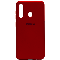 Силіконовий чохол SOFT Silicone Case для Samsung A01/A015 HQ (з логотипом) кораловий