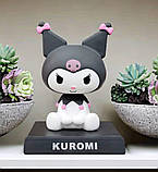 Фігурка в авто Куромі. Фішурка Куромі на приладову панель, фото 5
