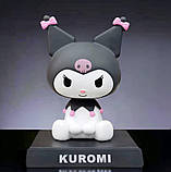 Фігурка в авто Куромі. Фішурка Куромі на приладову панель, фото 6