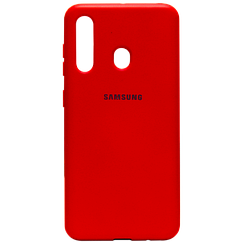 Силіконовий чохол SOFT Silicone Case для Xiaomi Redmi K30/Poco X2 HQ (з логотипом) червоний