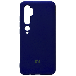 Силіконовий чохол SOFT Silicone Case для Xiaomi Redmi K30/Poco X2 HQ (з логотипом) темно-синій