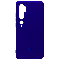 Силіконовий чохол SOFT Silicone Case для Xiaomi Mi 10 Pro HQ (з логотипом) синій