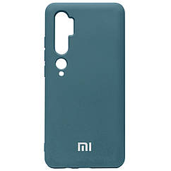 Силіконовий чохол SOFT Silicone Case для Xiaomi Redmi K30/Poco X2 HQ (з логотипом) темно-зелений