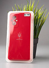 Силіконовий чохол Original pack SOFT для Xiaomi Redmi 11 Prime/Poco M5 4G (ТРИЗУБ) червоний