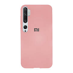 Силіконовий чохол SOFT Silicone Case для Xiaomi Mi 10 Pro HQ (з логотипом) персик