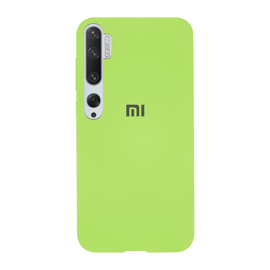 Силіконовий чохол SOFT Silicone Case для Xiaomi Mi 10 HQ (з логотипом) зелений