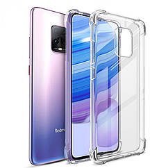 Силіконовий чохол WS SHOCKPROOF для Xiaomi Redmi 10X/Redmi Note 9 прозорий
