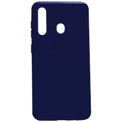 Силіконовий чохол SOFT Silicone Case для Samsung M11/A11 HQ (з логотипом) синій