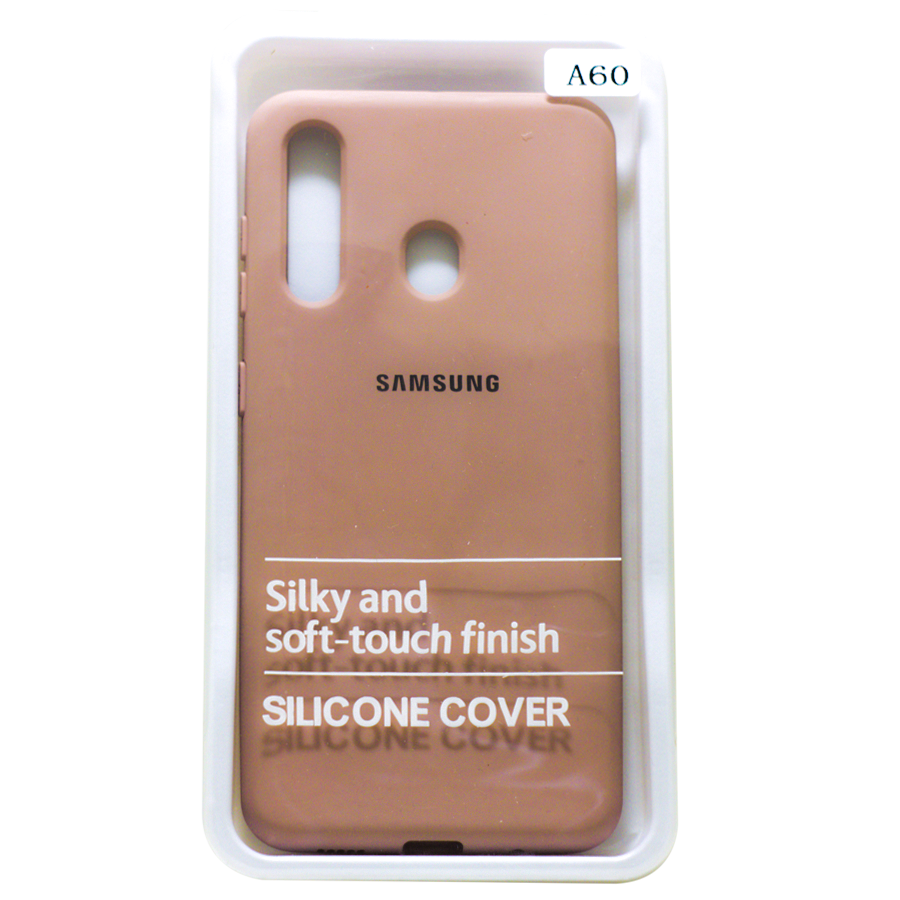 Силіконовий чохол SOFT Silicone Case для Xiaomi Mi CC9/Mi 9 Lite (з логотипом) персик