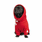 Худі для собак розмір M Pet Fashion «Snoodie» червоний, фото 3