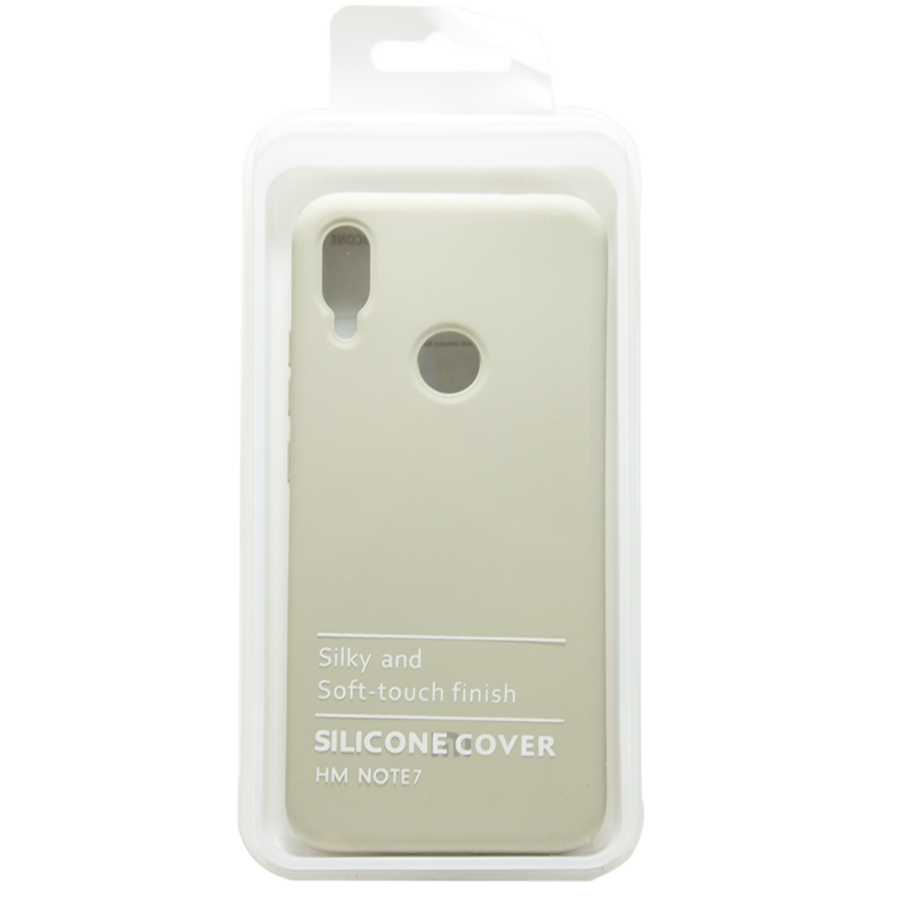 Силіконовий чохол SOFT Silicone Case для Xiaomi Mi CC9/Mi 9 Lite (з логотипом) сірий