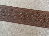 Шкіряний пояс ручної роботи, 15 см, фото 9