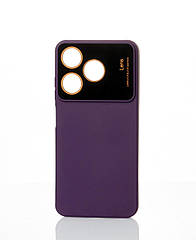 Силіконовий чохол CAMERA PROTECTION для Tecno Spark 10C (kl5m) фіолетовий
